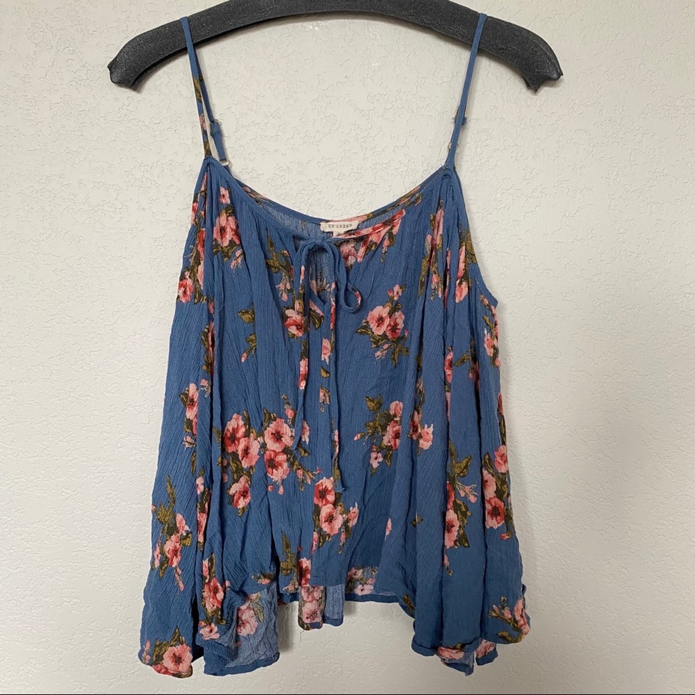 Floral tank top